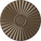Ekena Millwork Shakuras Ceiling Medallion (For Canopies up to 5"), Hand-Painted Warm Silver, 19 3/4"OD x 1 3/8"P CM20SHWSS - alternate 1